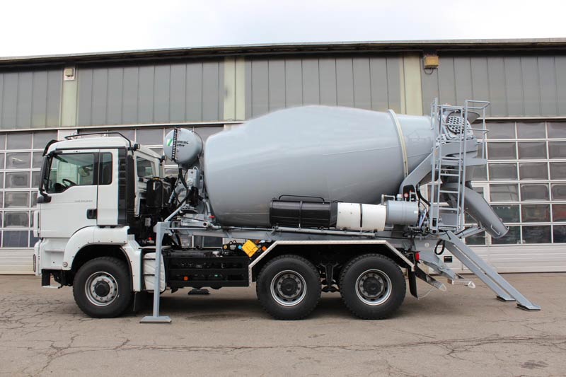 transit concrete mixer