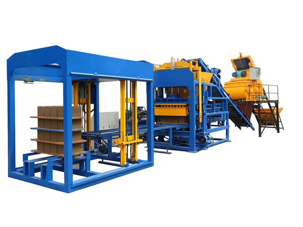 ABM-12S fully automatic fly ash brick machine