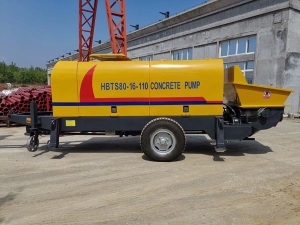 ABT80D electric portable concrete pumping machine