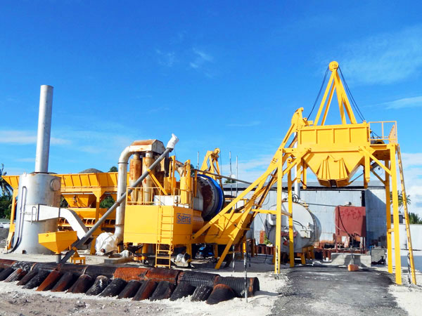 Mobile Asphalt Mixing Plant