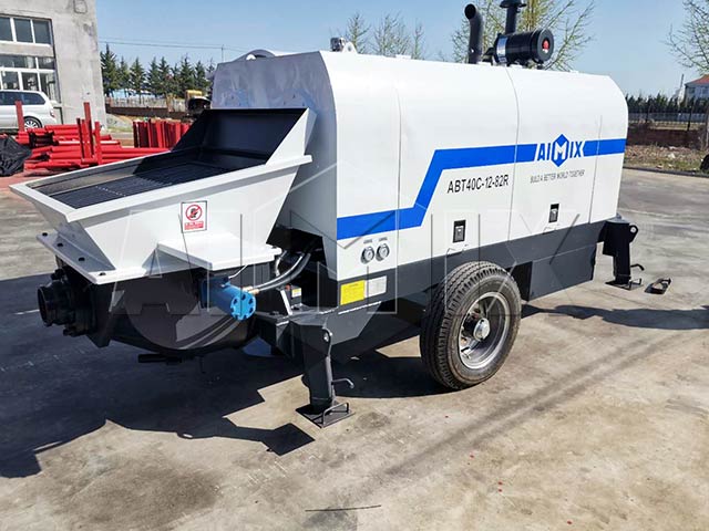 Trailer Concrete Pump Price