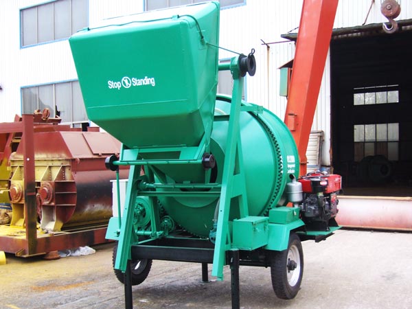 JZR350 diesel concrete mixer