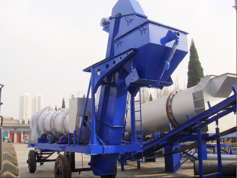 Mobile Asphalt batching plant