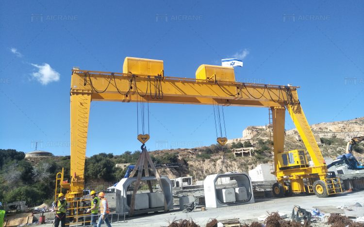 rubber gantry crane