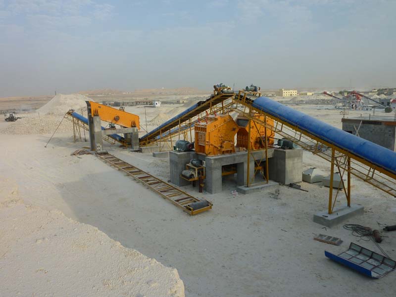 Stationary Stone Crusher Plant