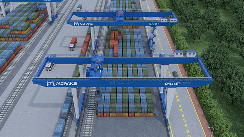 Rail Mounted Gantry Crane