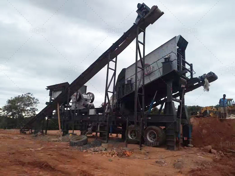 30 TPH Portable Stone Crusher Plant