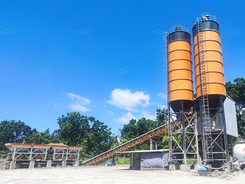 AJ-60 concrete-batching-plants-for-sale-in-the-Philippines-stationary-type