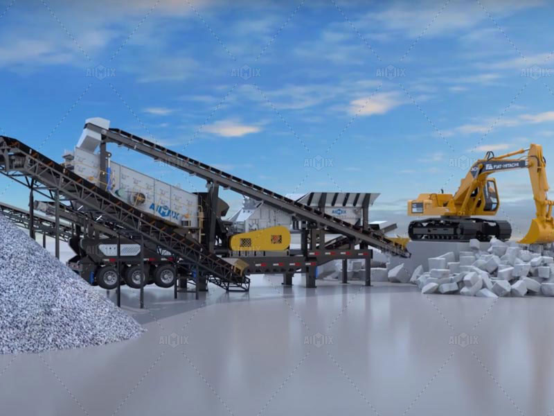 Mobile Impact Stone Crusher Plant in Philippines