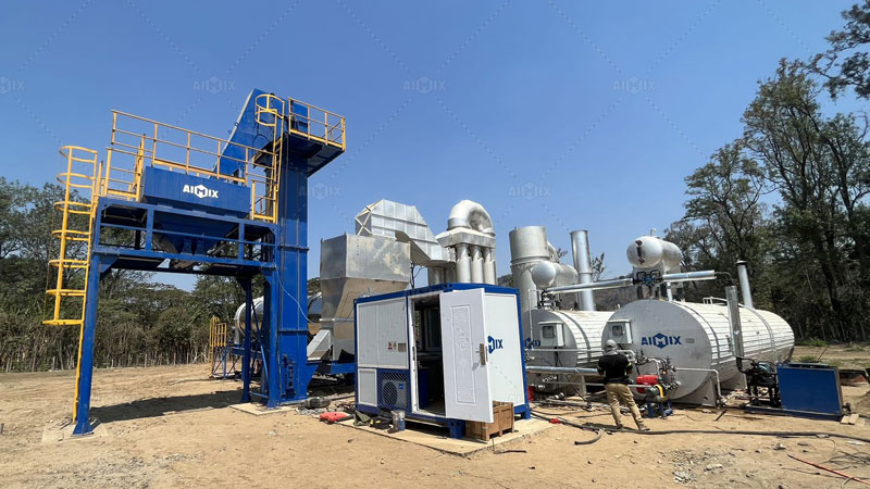 Planta de Asfalto Continua en Guatemala